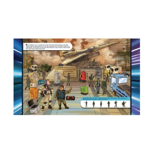 Disney Pixar Lightyear Look & Find Book & Giant Puzzle 40 Pieces For Ages 18 Mon - Picture 3 of 4